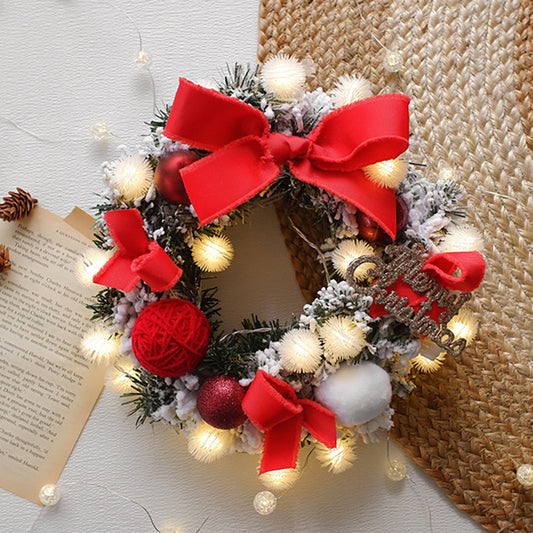 Petite Light-Up Holiday Wreath